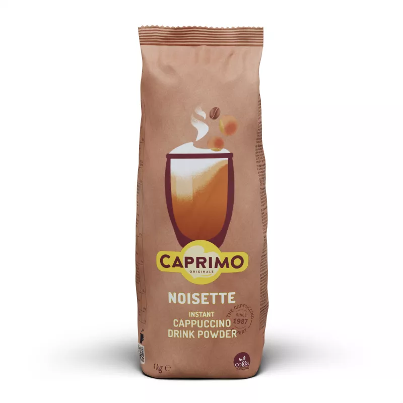 Caprimo cappuccino hazelnoot - met 30% minder suiker