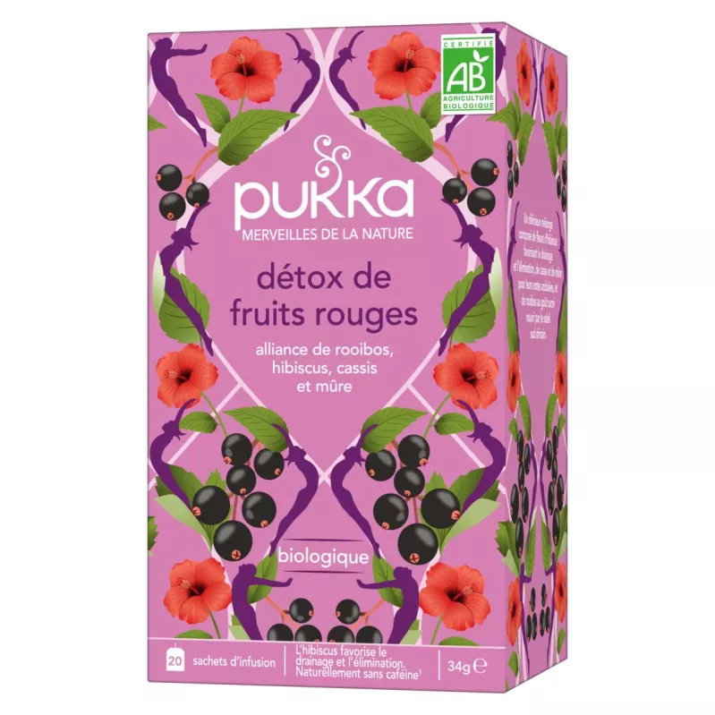 Thee bio detox fruits rouges